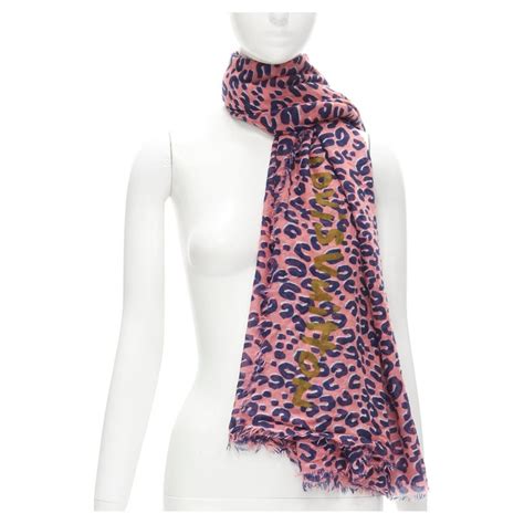 louis vuitton sprouse leopard scarf|Louis Vuitton paris scarf.